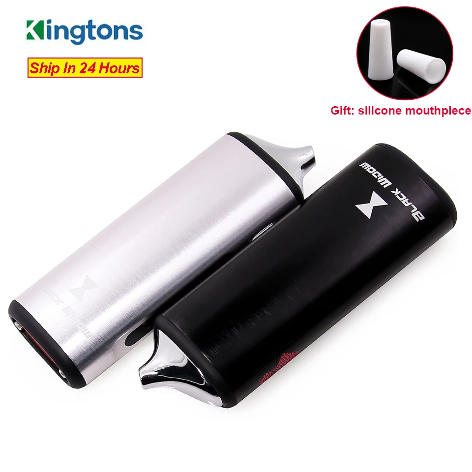 

2019 Original Kingtons black widow herbal Vaporizer Kit 2200mAh battery vapor box mod E Cigarete herbal Vape Pen Ceramic heating