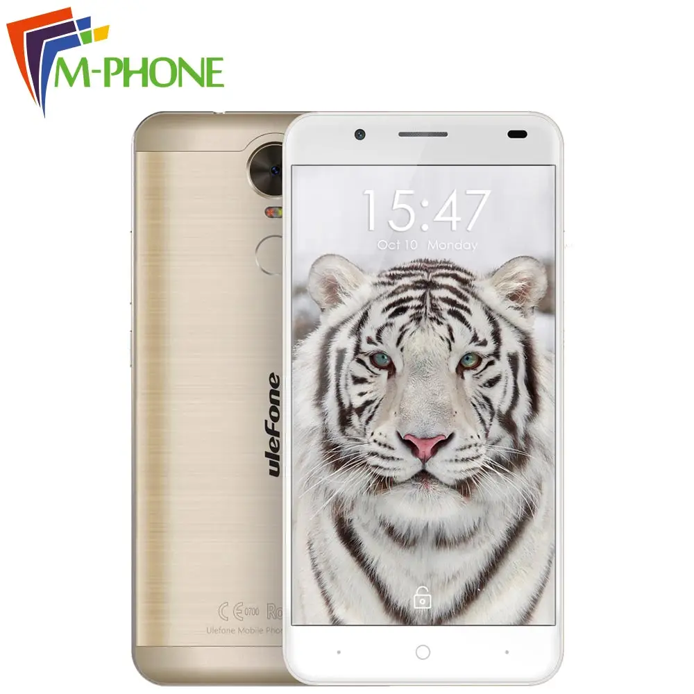 Ulefone Tiger Mobile Phone 5 5 inch 4G Android 6 0 MT6737 Quad Core 2G RAM