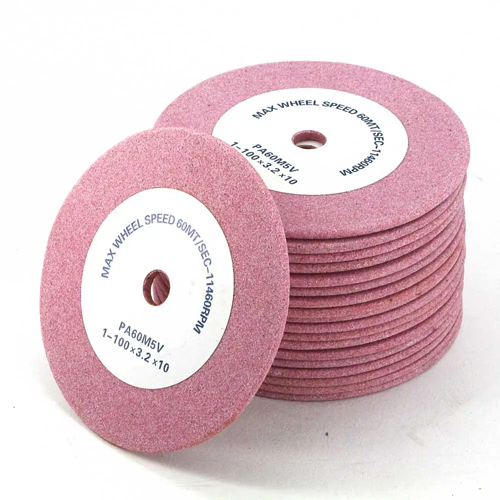 5 pieces quality PA grinding wheel for chain saw teeth sharpening abrasive stone Dia 145 105 thick 3.2 / 4.7 and 6.0 China stock