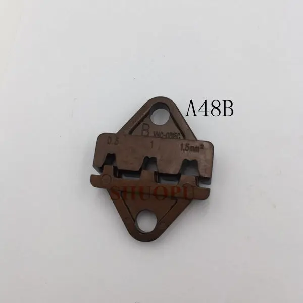 

A48B Die Sets for SN-48B (one set ) MINI EUROP STYLE crimping tool crimping plier 0.5-1.5mm2