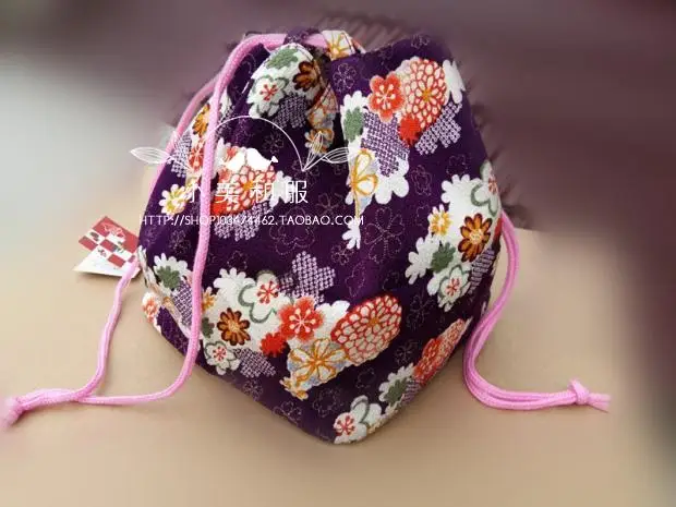 Sakura tote Match японское кимоно Банный халат сумочка многоцветная Цветок Кошелек Moneybag короткий Notecase кошелек Косплей Реквизит