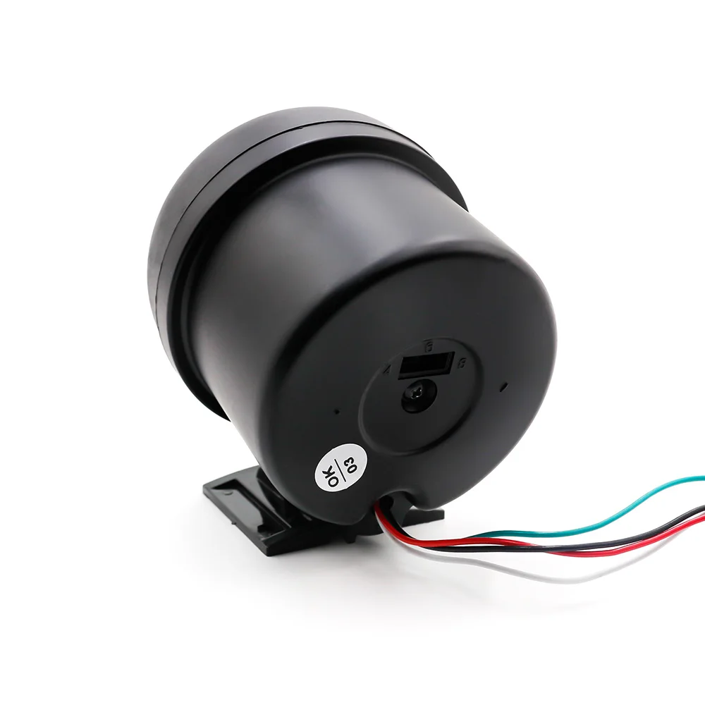 Тахометр 3 3/4 &quotчерный цвет 0 8000 rpm датчик с Интер сдвиг голубой Led автомобилей метр