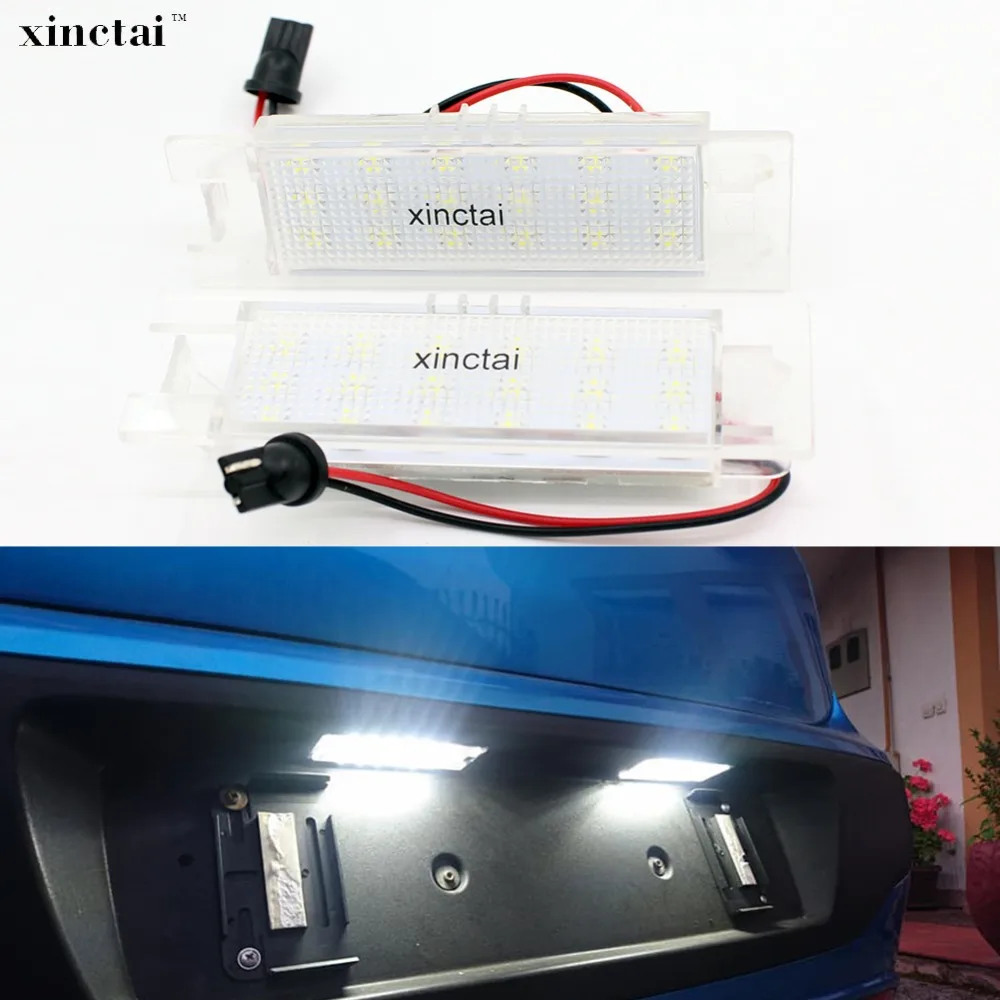 

2PCS Canbus Error Free LED Number License Plate for Fiat Punto 188 Grande Punto 199 Seicento 187 Multipla 186 Marea 185