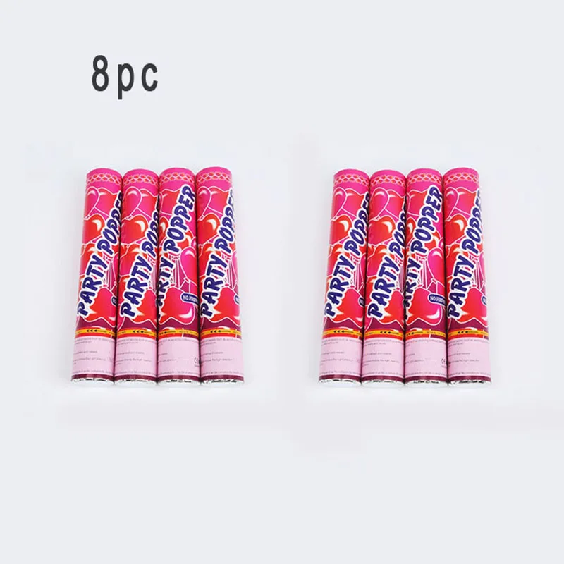8pcs Handheld Fireworks Cannon Dance Wedding Christmas Air Concierge 