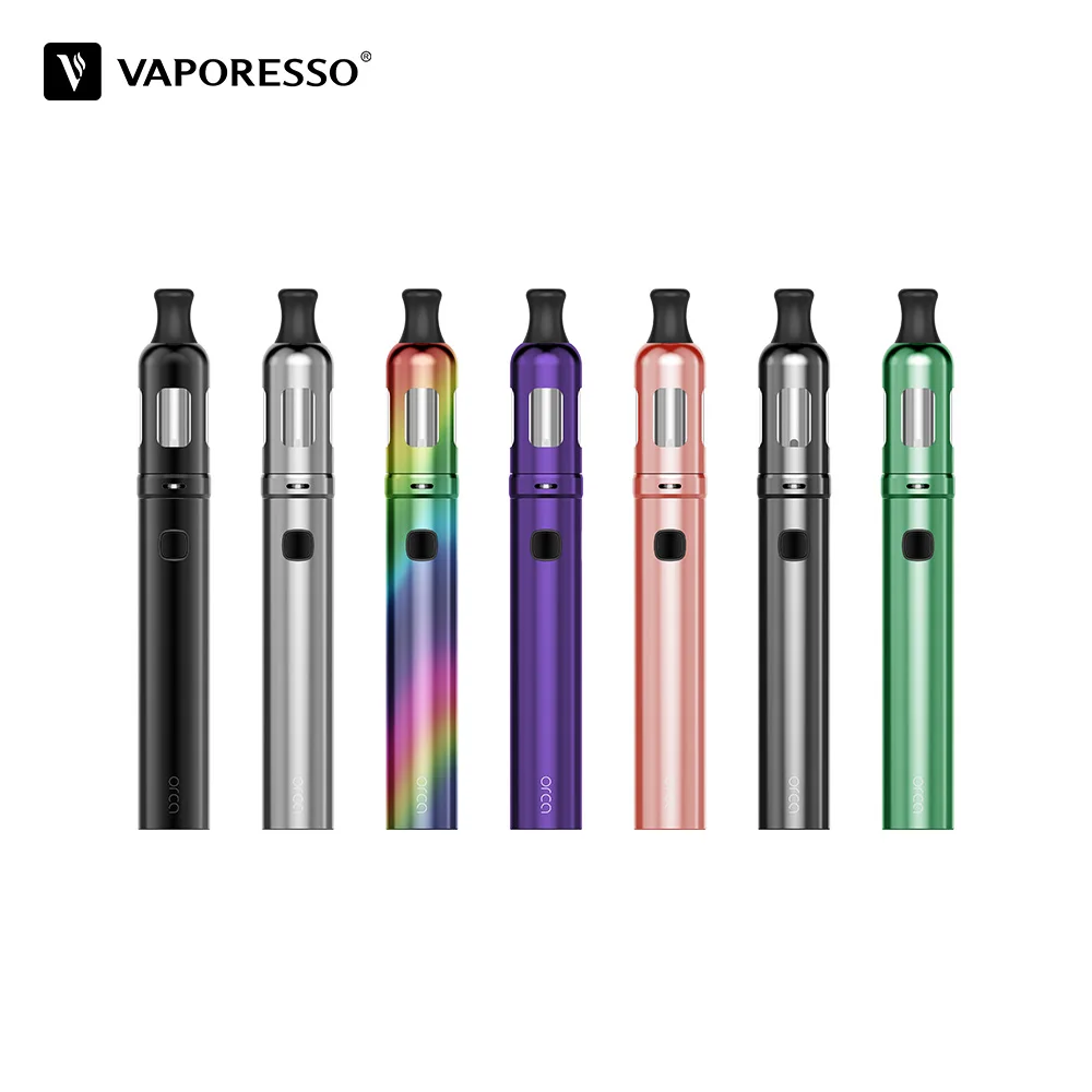 Оригинальный Vaporesso Orca Solo комплект с 1,5 мл Vape заполнение верхней части бака системы 800 мАч Mod для Vaping испаритель