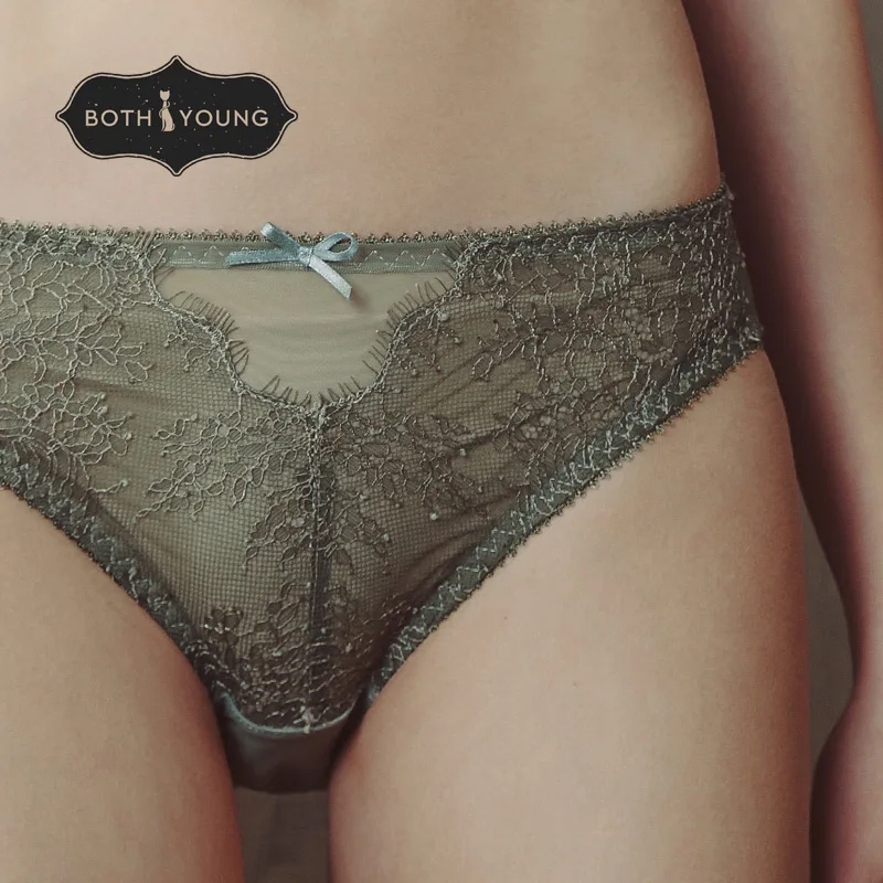 

BOTHYOUNG Sexy Ladies Panties Breathable Comfort Briefs Low Waist Transparent Pants