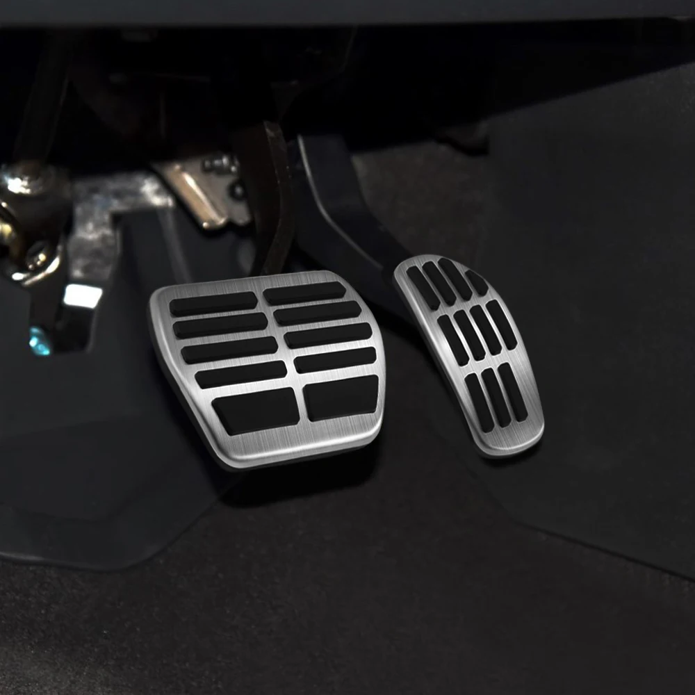 

Fuel Gas Accelerator Brake Foot Pedal Cover AT For Nissan X-Trail Kicks Qashqai Altima 2019 For Renault Koleos Kadjar 2017 2018