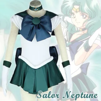 

halloween cosplay costume set adults kids girls japanese school uniform sailor moon neptune mercury jupiter mars venus stars