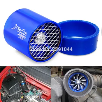 

Air Intake Twin Fan Gas Fuel Saver Fan Turbo Supercharger Universal Turbine Turbo Air Intake