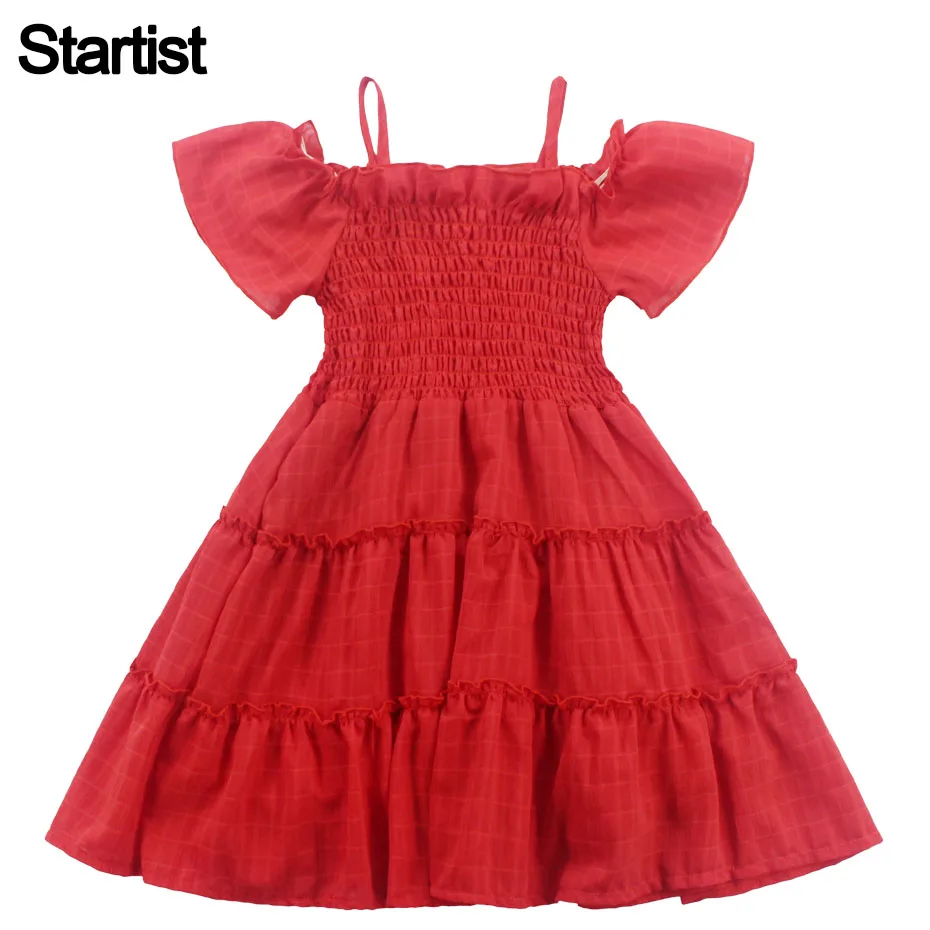 

Summer Dress For Girls Solid Color Girls Summer Dress Off Shoulder Dress Girls Teenage Kids Girls Clothes 6 8 10 12 13 14 Year