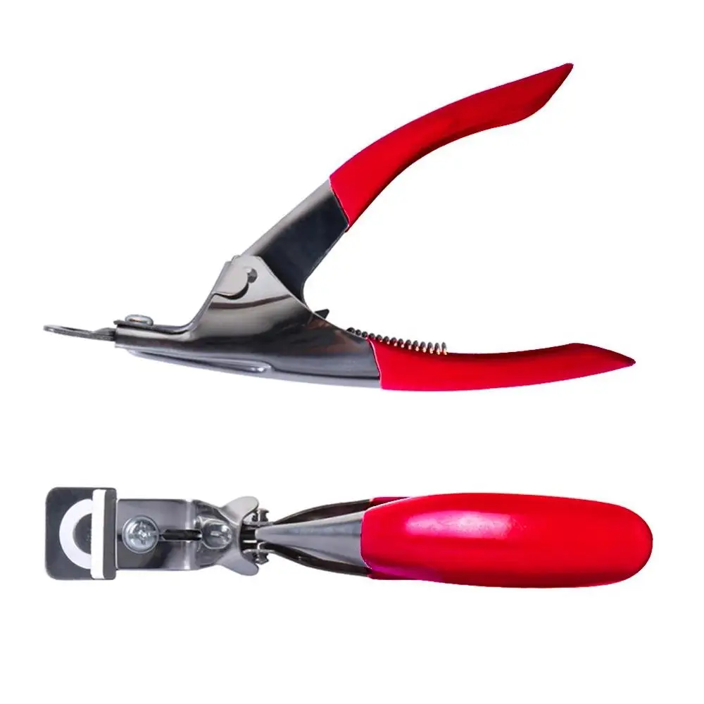 

2 Colors NR-540 U-Shaped False Tips Trimmer Manicure Cutter Tool Stainless Steel Acrylic UV Gel False Nail Tip Clipper Scissors
