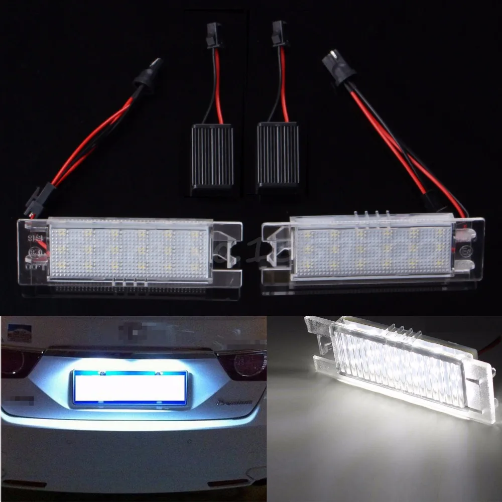 Licence Plaque 18 SMD LED Ampoules Pour Vauxhall Opel Astra H (04 2009