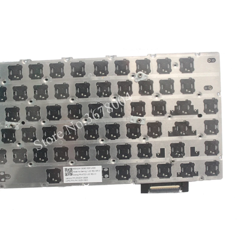  English FOR Lenovo Gaming Y900 Keyboard Backlit US No Frame