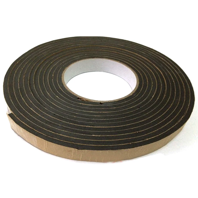 

5Pcs/Lot Doors and Windows Foam Seal Strip Soundproofing Collision Avoidance Rubber Seal Collision 1mmX1cmX10M