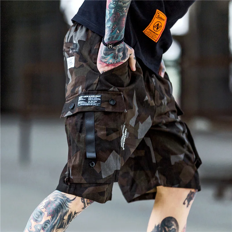 

2019 Summer Military Streetwear Cargo Shorts Men