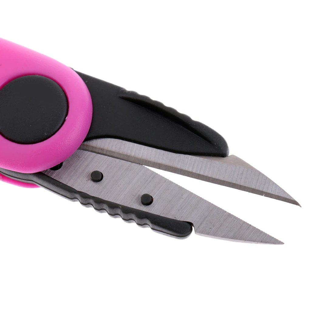 

Fishing Tackle Fold Scissor Thread Snips Snippers Scissors Foldable Fishing Lines Braid String Cutters