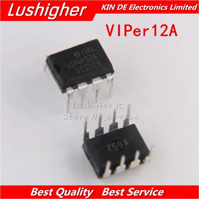 Ic Free Shipping >> 10pcs Viper12a Dip Viper12 Dip8 New Original Ic Free Shipping In Ic Free Shipping >> 10pcs Viper12a Dip Viper12 Dip8 New Original Ic Free Shipping In