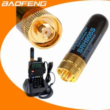 2 шт. 805S VHF Любительская рация антенна SMA-F короткая антенна для Kenwood радио Baofeng UV-5R BF-888S H777 RT-5R UV-82 для Puxing