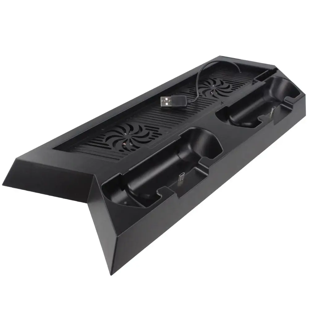 5pcs Dual cool vertical console stand and controller charging dock for PS4 |