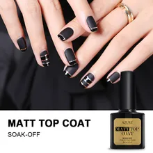 Лазурный 8 мл матовый Гель-лак для Ногтей Стойкий матовый эффект верхнее покрытие Гель-лак замачиваемый лак для дизайна ногтей клей для ногтей Светодиодная лампа гель