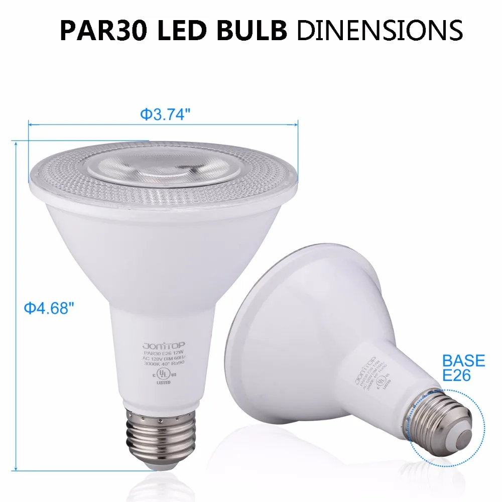 E26 Bulbs Led 12w 100 Watt Equivalent Dimmable 3000k Warm White E26 Bulbs Led 12w 100 Watt Equivalent