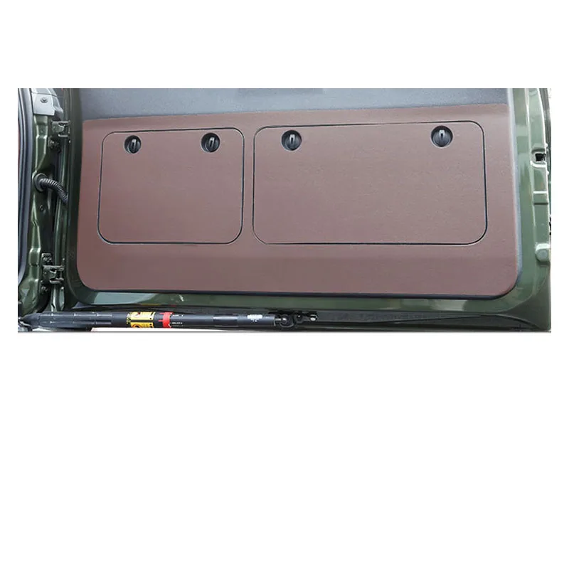 

lsrtw2017 fiber leather car tail door mat for great wall haval H9 2015 2016 2017 2018 2019
