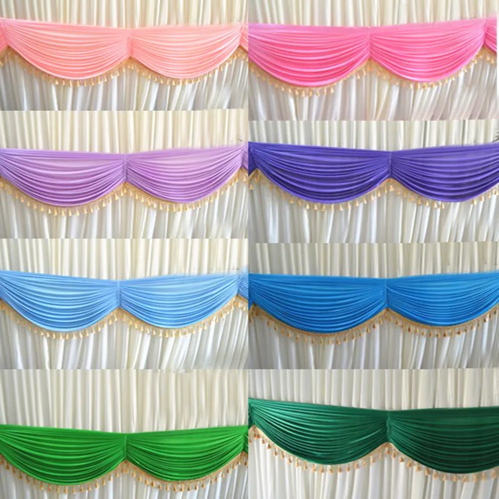 6M DIY tassel Table Swags for Wedding Event Party Backdrop Detachable