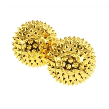 1 Пара Магнитный Массажный мяч ролик фитнес Кроссфит колючий Массажный мяч Миофасциальный Релиз тренировочный мяч для рук расслабление мышц