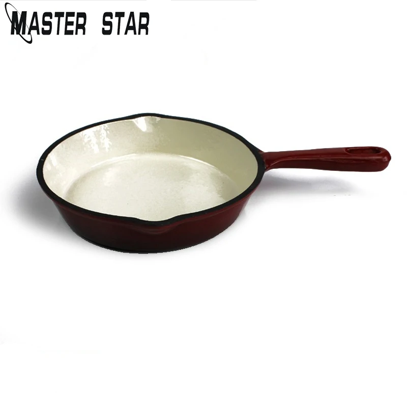 

Master Star 19.5cm Non-coating Cast Iron Frying Pans General Use For Gas Induction Cooker Health Kitchen Tools