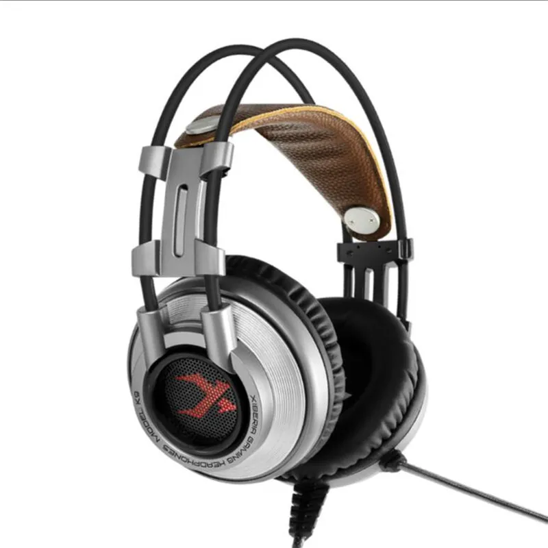 

New XIBERIA K9 Gaming Headphones Stereo Pc Gamer Usb Headset 7.1 Glow Led Headband Headphones Computer Headsets With Microphone