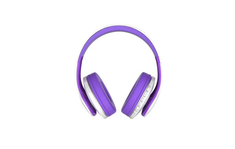 JKR 213B Беспроводная Bluetooth гарнитура наушники микрофон Поддержка TF наушники с музыкой FM для мобильного телефона ПК ноутбук Fone de ouvido - Цвет: Purple