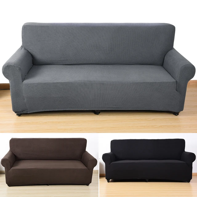 Universal Sofa Cover For Living Room Elastic Slipcovers Universal Sofa Cover For Living Room Elastic Slipcovers Cotton Couch 1 2