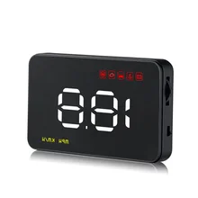 9-16V DC A1000 Car HUD Head Up Display 30dB Auto Electronic Overspeed Warning System High-temperature Windscreen Projector