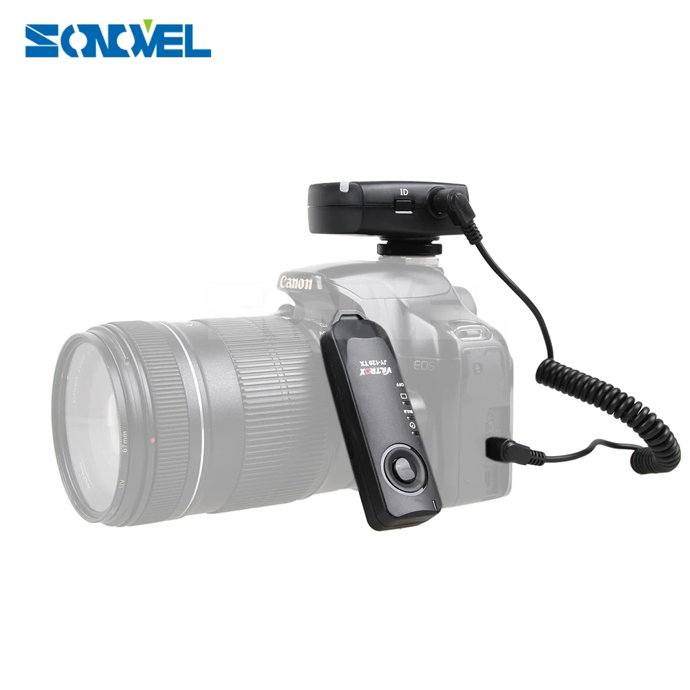 Беспроводной пульт дистанционного управления спуском фотографического затвора для цифровой однообъективной зеркальной камеры Canon EOS 1300D 1200D 1100D 1000D 800D 760D 750D 700D 650D 600D 550D 80D 77D 70D 60D