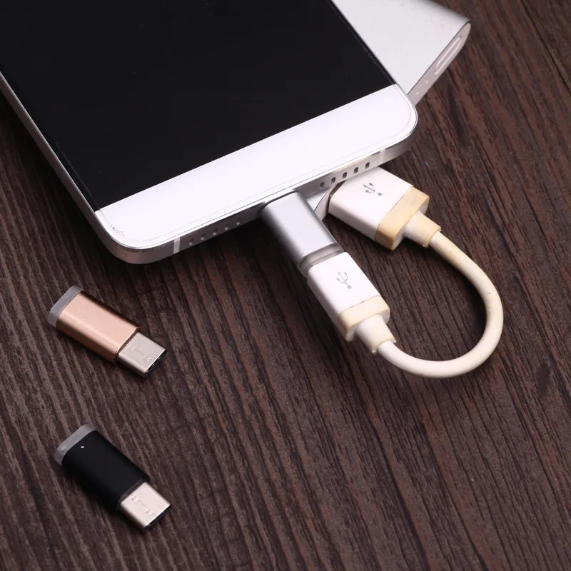 USB 3,1 type-C кабель Micro USB мама к type-c папа адаптер USB-C смены быстрой зарядки для Xiaomi 5 5S Mi5 Mi4C HuaWei P9 Plus