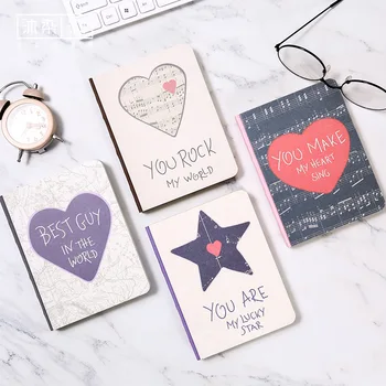 

1pcs mood diary A6 small fresh literary creative package backhand book diary notebook notebook stationery book