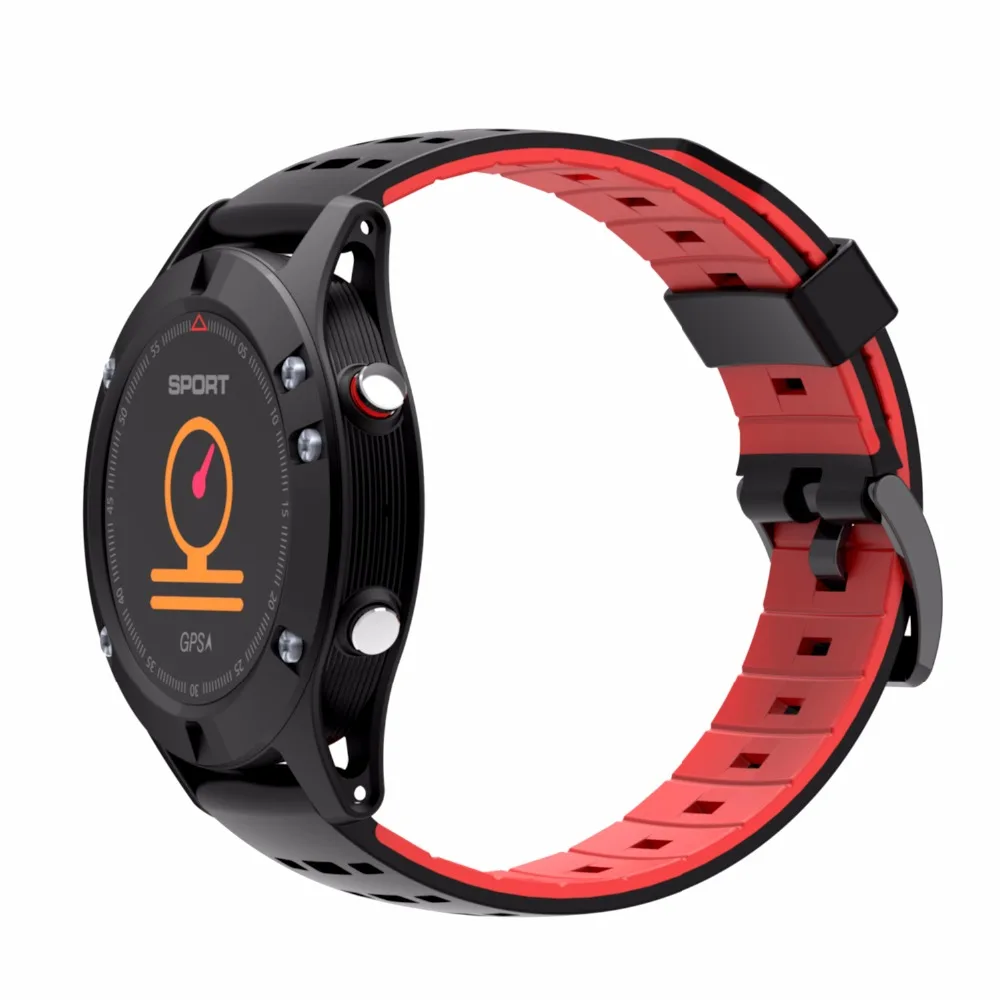 NO.1 F5 GPS Smart Watch MTK2503 Altimeter Barometer Thermometer Bluetooth 4.2 Smartwatch Wearable Devices for IOS Android