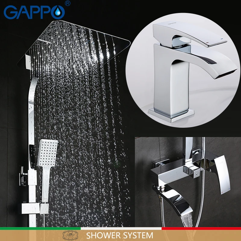 

GAPPO bath tub faucet bathtub mixers basin faucets basin sink mixer robinet baignoire shower system