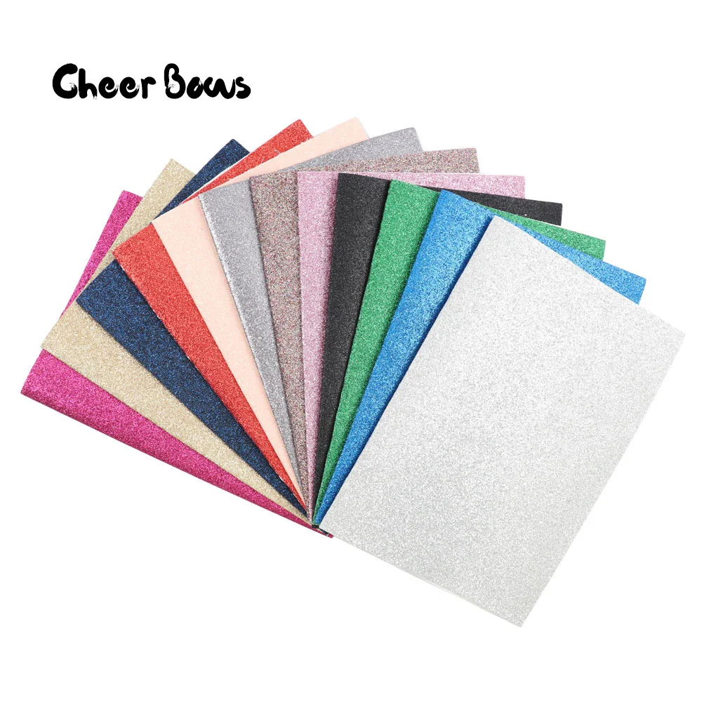 

22CM*30CM Glitter Fabric Shiny Fine Glitter PU Patchwork DIY Bag Shoes Accessories Fabric Handmade Wallpaper Phone Case Material
