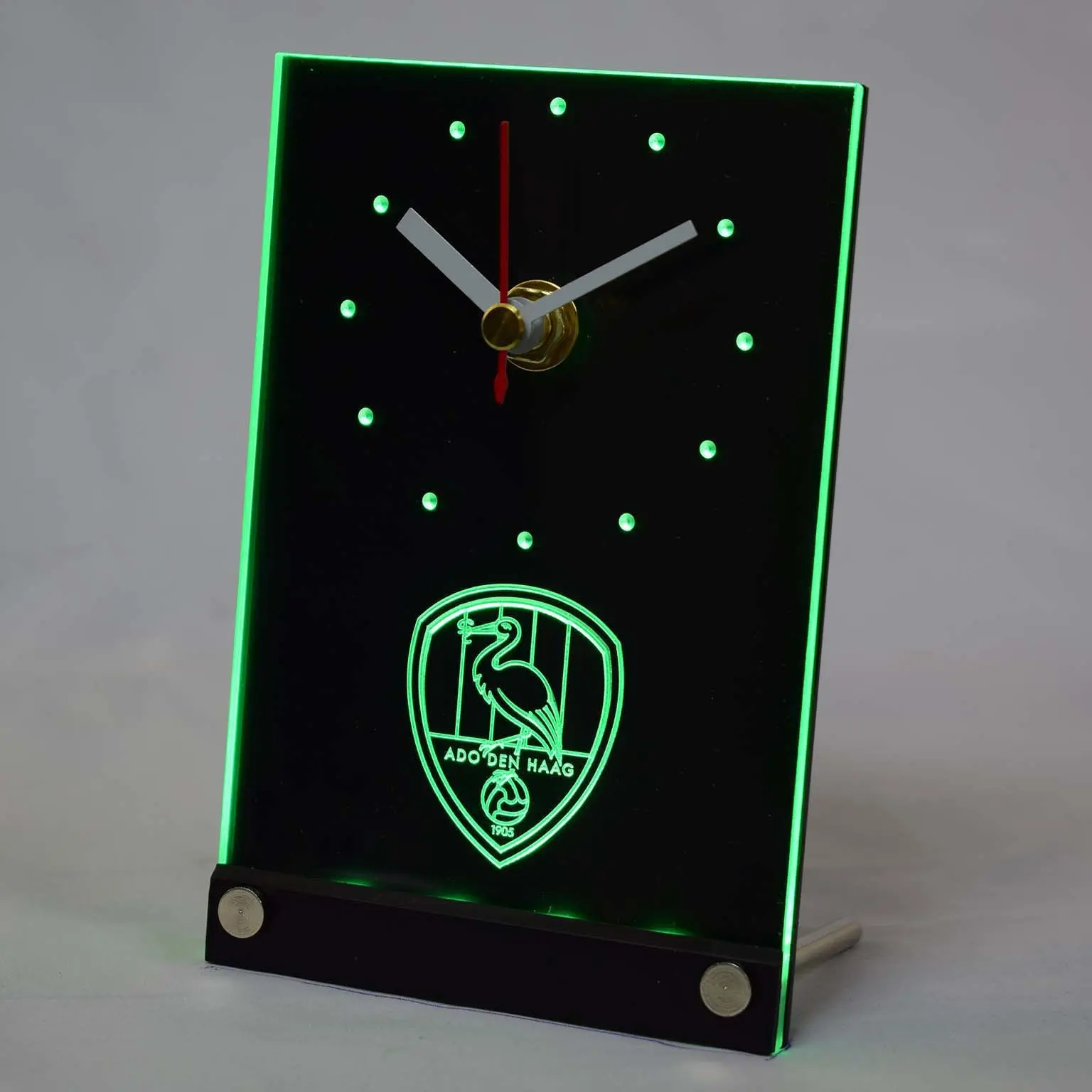 

tnc1006 ADO Den Haag Eredivisie 3D LED Table Desk Clock