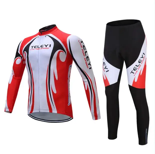 Для Мужчин's Велоспорт Джерси костюм Pro Team Ropa Ciclismo Mtb горный велосипед одежда комплект Быстросохнущий мужской велосипедный Костюмы комплекты одежды - Цвет: Color 7