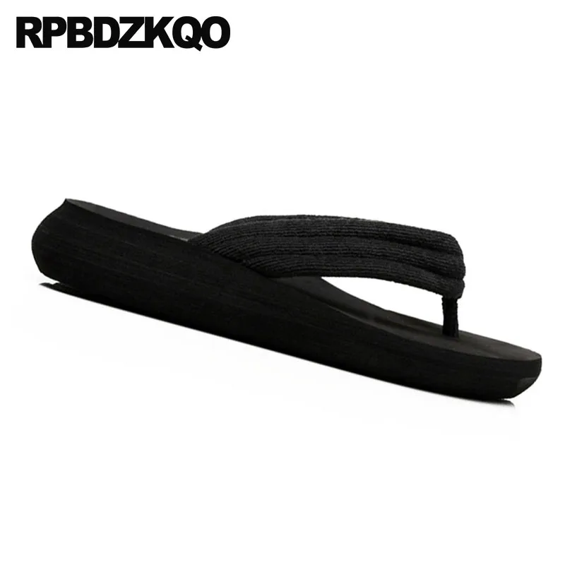 wide fit wedge flip flops