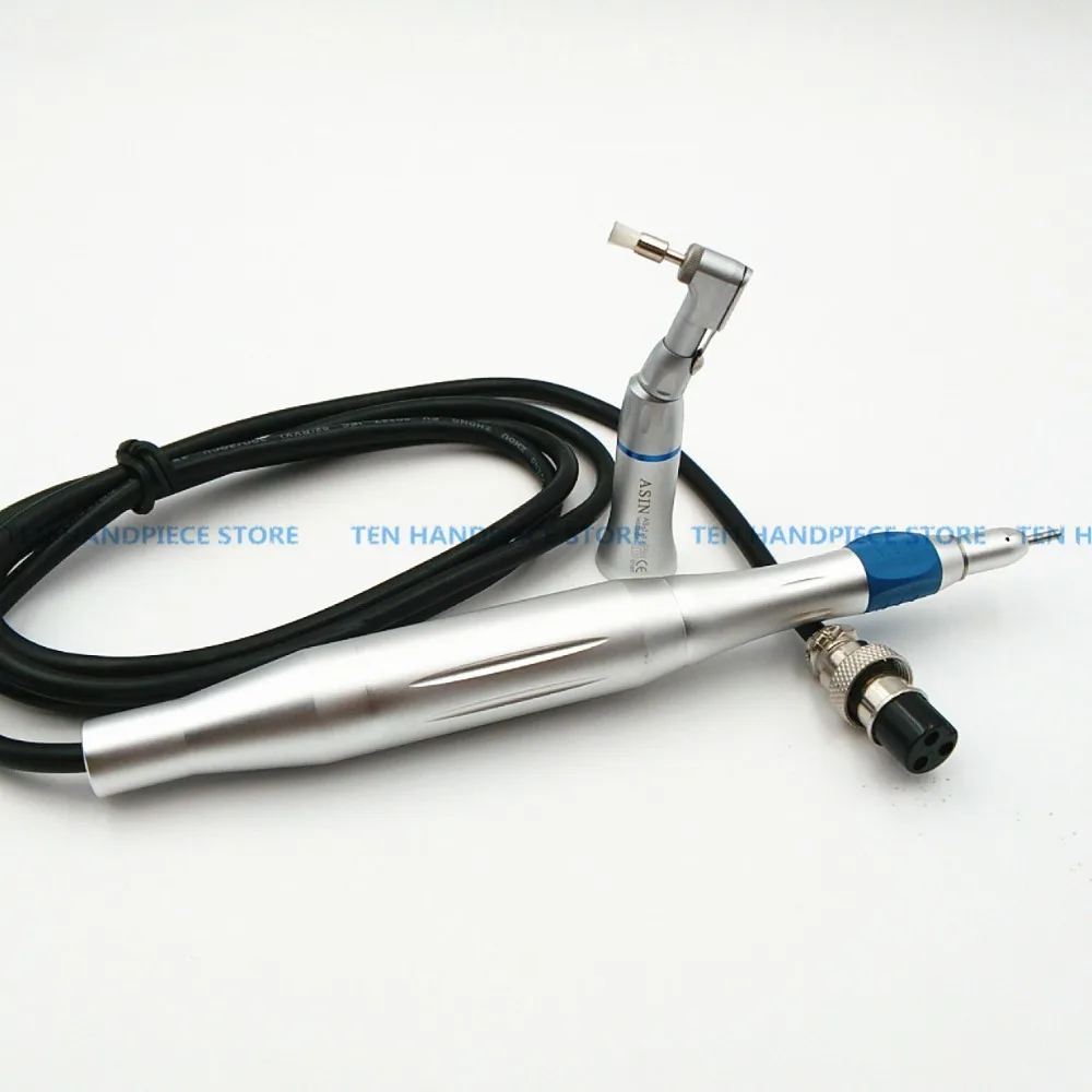 Equipamento de Laboratório Peça contra Ângulo e Reta Dental Polidor Micromotor Alta Velocidade 50 000rpm Moedor Elétrico Brushless Mão Mod. 1257965 8 Equipamento de laboratório dental polidor micromotor mão