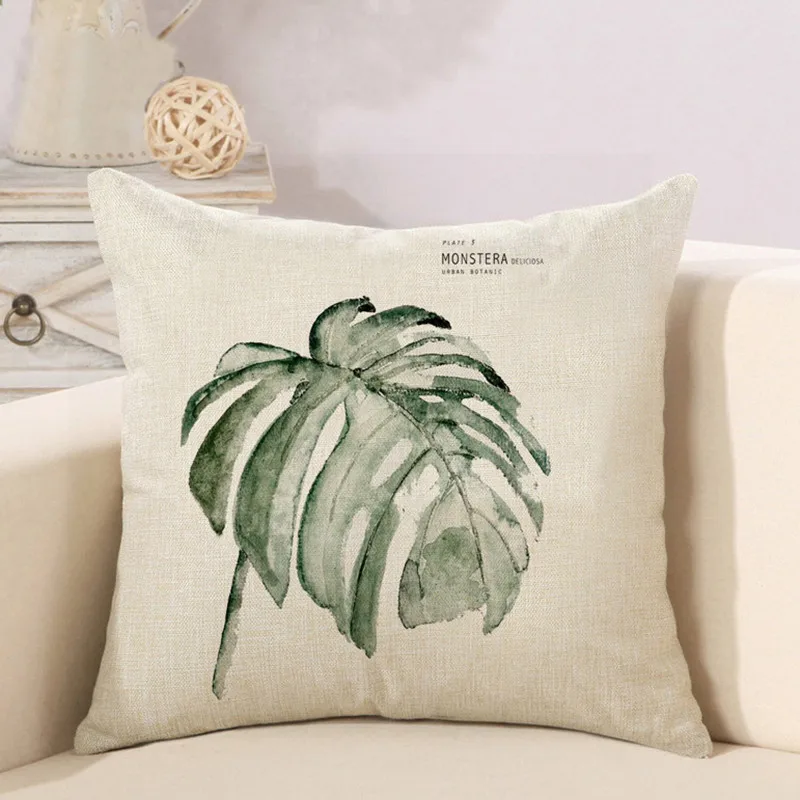 CFen A's Plant Throw Pillow Case Cover Vehicle Decorative Cushion Cover Sofa Seat Pillow Covers Christmas gift 45x45cm 1pc 3
