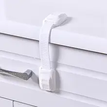 Регулируемая клейкая дверь холодильника ящика шкафа Детская безопасность замок защелка для безопасности ребенка