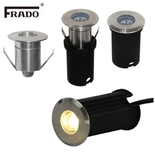 Luz subterrânea de led de 3w, à prova d' água, para áreas externas, para jardim, piso embutido, quintal, paisagem ip68 dc12v ac220v