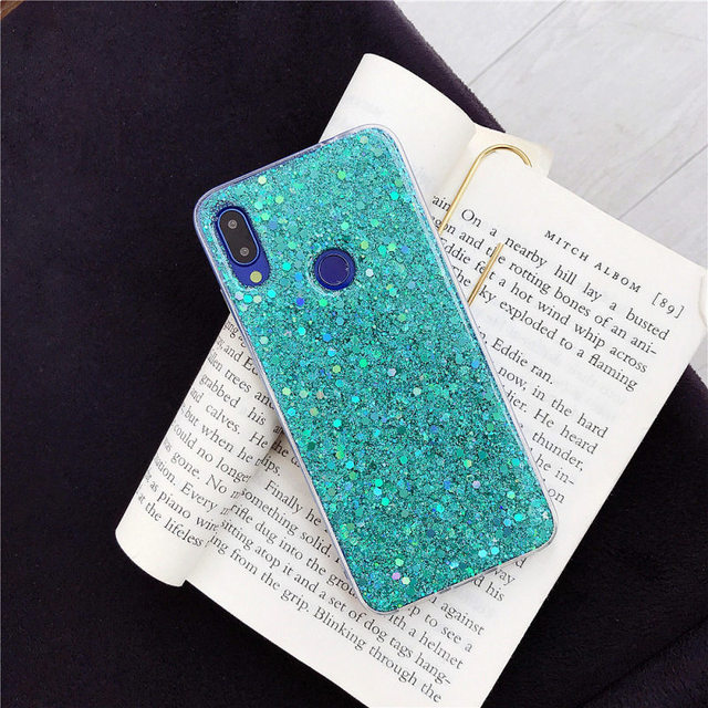 Silicone Bling Crystal Glitter Case For Xiaomi Mi 8 9 SE CC9 E A3 A2 Lite Redmi Note 5 Plus 6 7 8 Pro Shining Sequins Cover