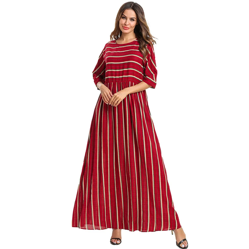 

Kaftan Abaya Robe Dubai Turkey Arabic Hijab Muslim Dress Ramadan Caftan Mmarocain Abayas Women Tesettur Elbise Islamic Clothing
