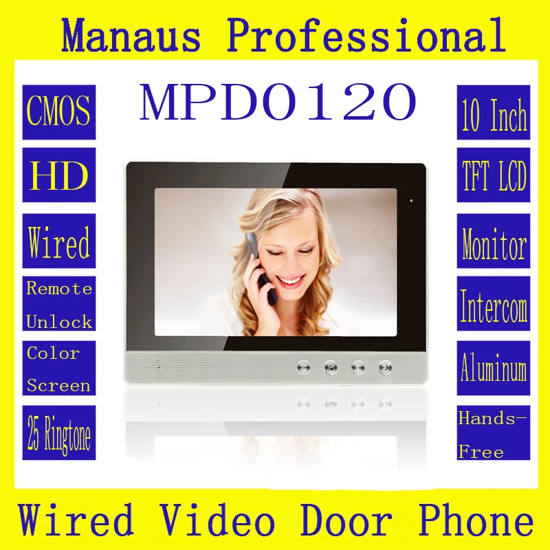 High Quality Professional Smart Home 10 Inch Screen Video Intercom PhoneIndoor Monitor Video Doorphone Doorbell System D120a High Quality Professional Smart Home 10 Inch Screen Video Intercom PhoneIndoor Monitor Video Doorphone Doorbell System D120a