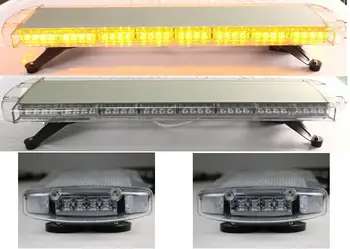 

Free shipping New Stylish Lens 100cm/39 inch led lightbar led strobe lightbar emergency vehicle warning lightbar led light bar